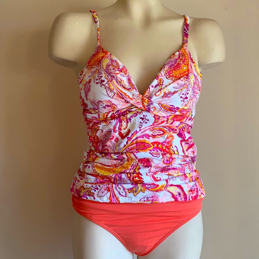 Ralph Lauren small swimsuit paisley print NWT $128